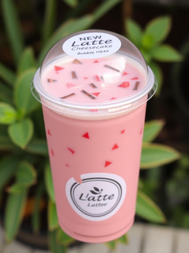 New Latte Cheesecake Fraise